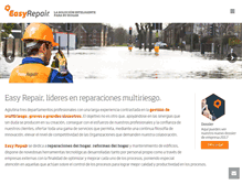 Tablet Screenshot of easyrepair.es